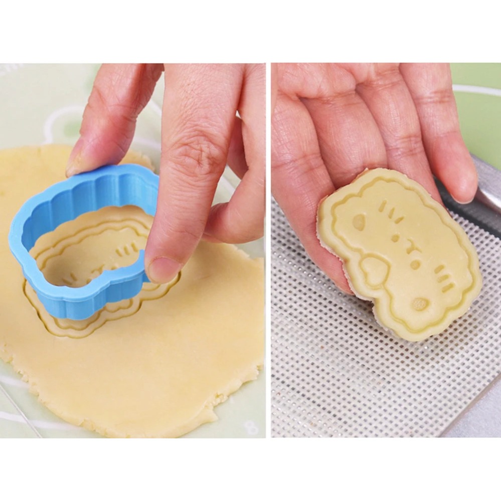 Cookie Mold Stamp Cartoon Saus - Kitchen Appliances For Baking 评论和价格