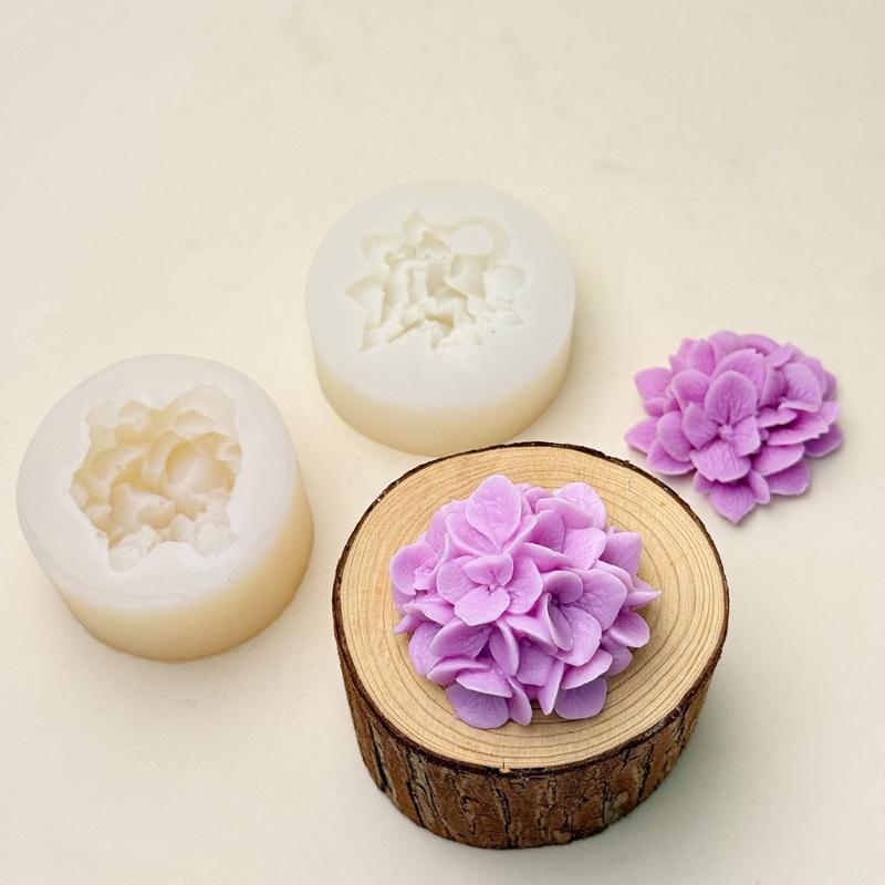 ●Hydrangea Flower Silicone Mol - Kitchen Appliances For Baking 评论和价格