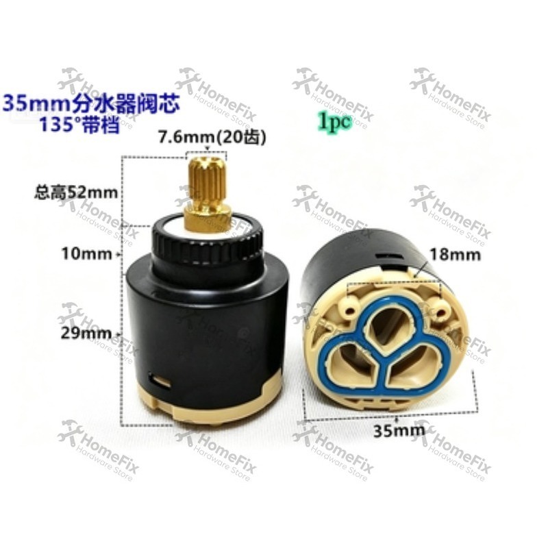 1Pcs Ceramic Valve Core 28mm 3 - Kitchen Appliances For Restaurant 评论和价格