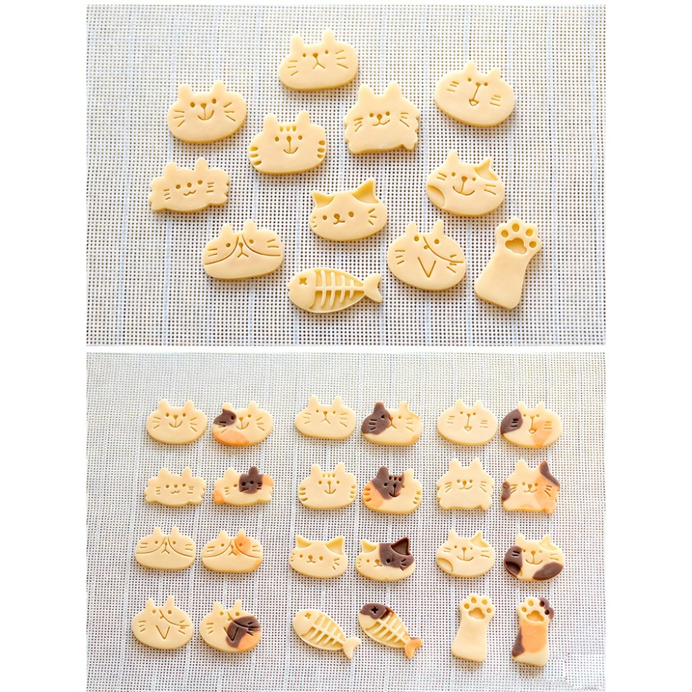 Cute Kitten DIY Stamp Cookie C - Kitchen Appliances For Baking 评论和价格