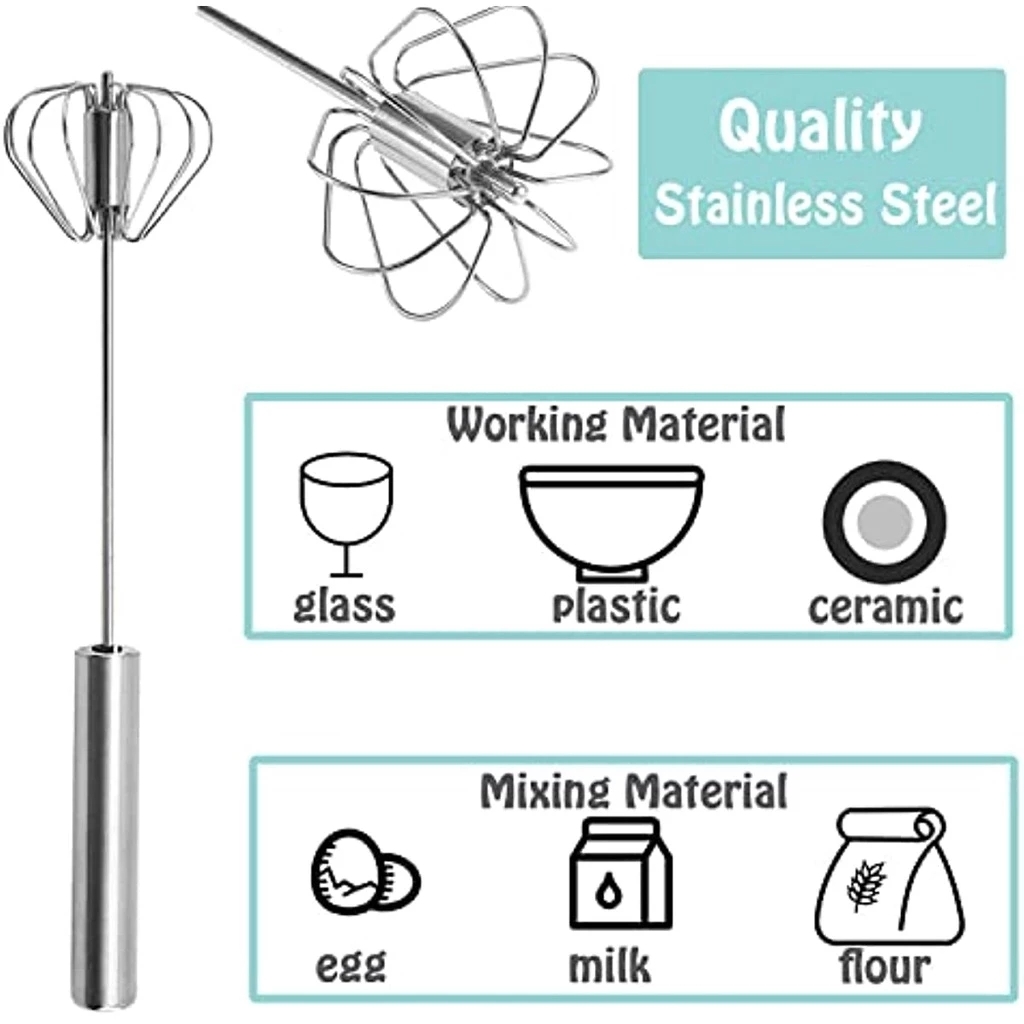 1/3pcs Stainless Steel Egg Bea - Kitchen Appliances For Restaurant 评论和价格