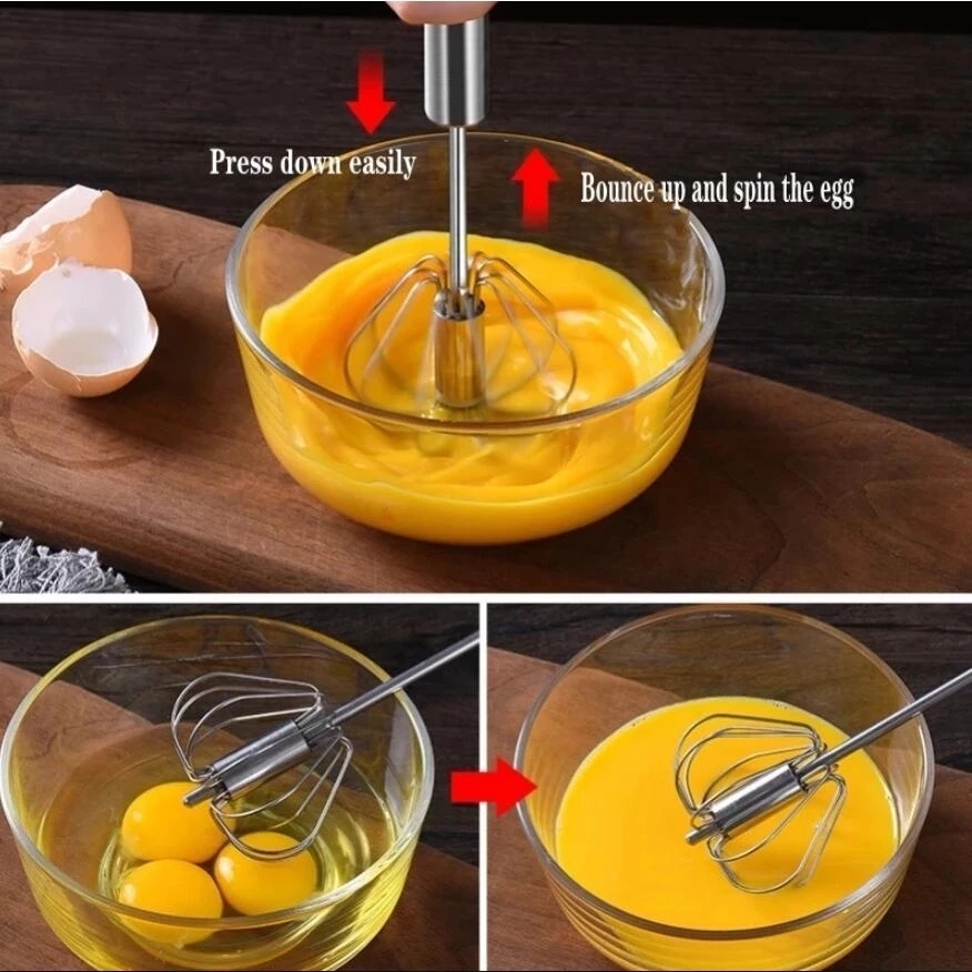 1/3pcs Stainless Steel Egg Bea - Kitchen Appliances For Restaurant 评论和价格