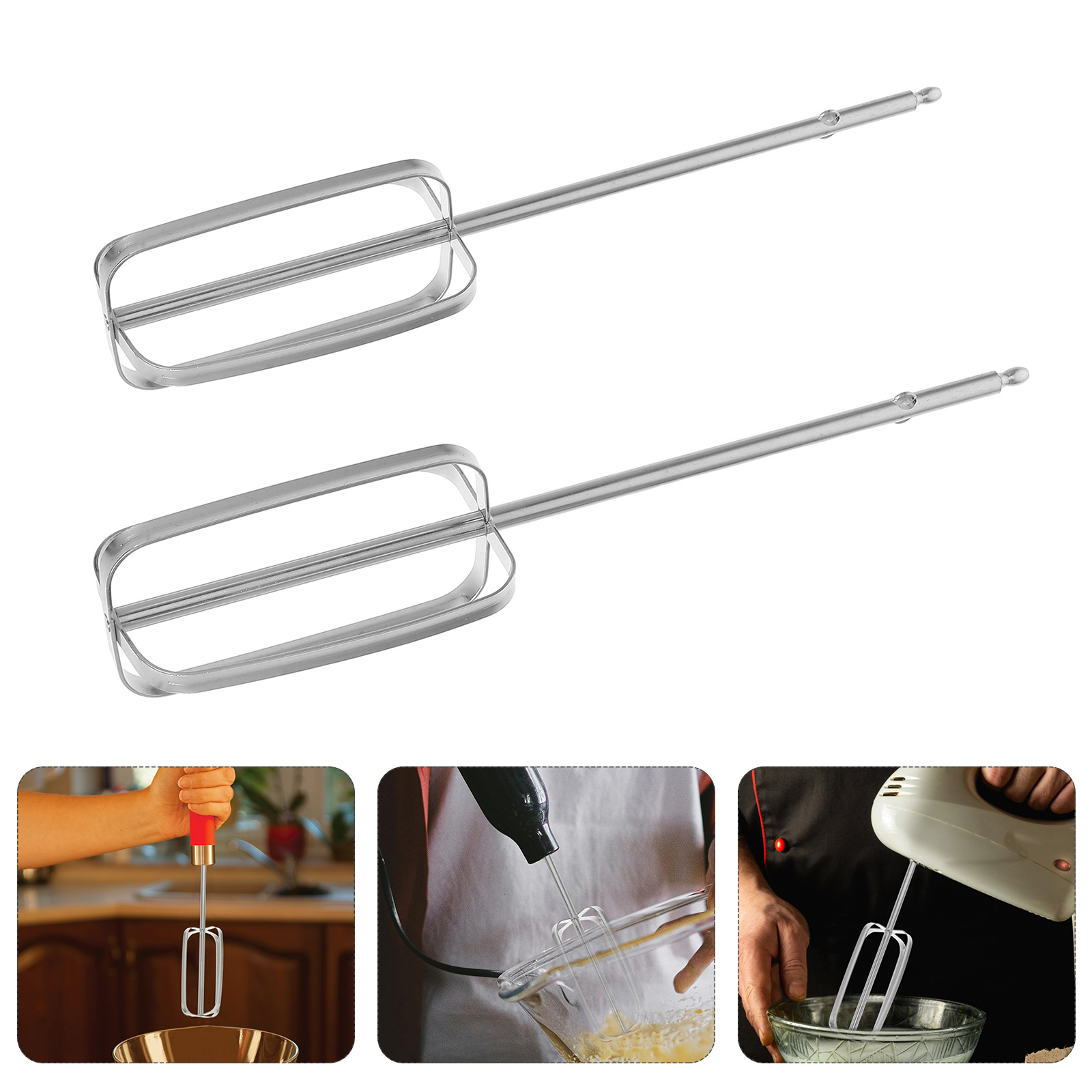 2 Pcs Stainless Steel Hand Mix - Kitchen Appliances For Restaurant 评论和价格
